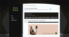 Desktop Screenshot of guten-rutsch.com